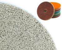 Полировальный диск для мрамора "Спонж" Д125 №6000 Полировальный диск для мрамора "Спонж" Д125 №6000