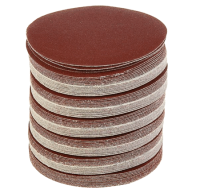 Круг абразивный шлифовальный на липучке Ø125 P240 (УПАКОВКА ПО 100ШТ) Круг абразивный шлифовальный на липучке Ø125 P240 (УПАКОВКА ПО 100ШТ)
